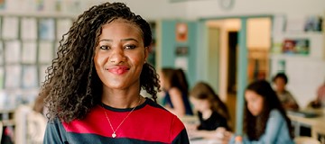 A teacher enjoying the benefits of teaching English abroad